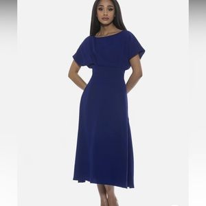 ALEXIA ADMOR Lapis Blue Lottie Dress - Size 4